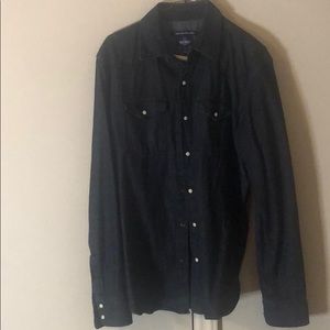 Old navy long sleeve jean button up.